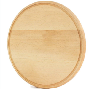 Дошка для нарізання кругла ТМ "BRIZOLL"  "Бук" 26*1,8см D005(шт.)