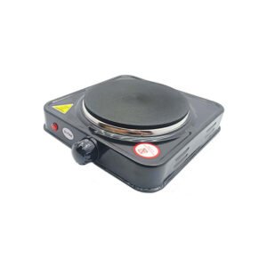 Настільна електрична плита Мрія 5712 одноконфоркова блін 1кВт чорна (електроплита Мрія, настільна)