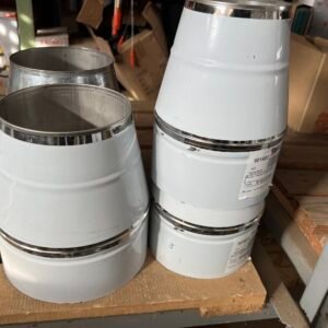 Конус димохідний нержавіюча сталь (нерж./нерж.) Ø110×180 мм товщина 0,5 мм (конус димохідний)