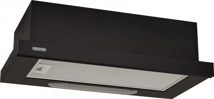 Витяжка кухонна ELEYUS BREEZE 470x60 BL телескопічна, 470 м³/год, 60 см, чорна (витяжка ELEYUS, телескопічна)