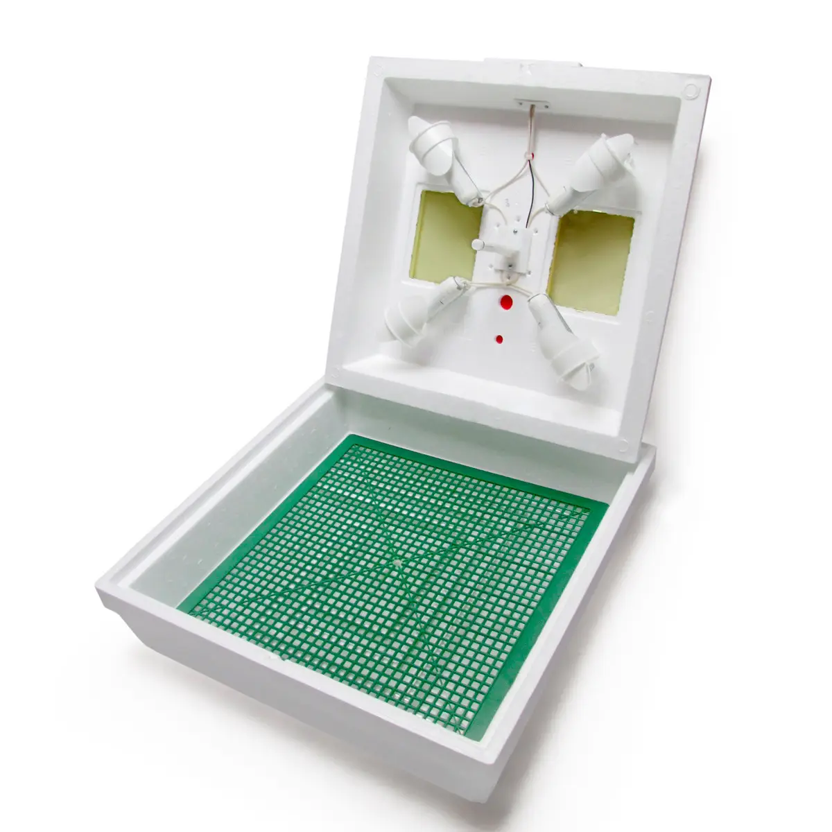 Інкубатор Квочка МИ-30-1 з ручним переворотом, електронним терморегулятором та цифровим ламповим термометром