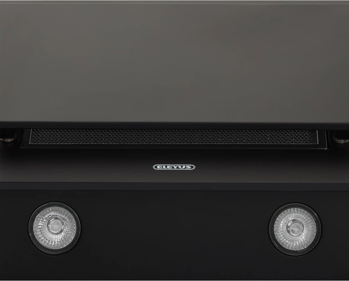 Витяжка кухонна ELEYUS VERTICAL 700 50 BL вертикальна, 700 м³/год, чорна (витяжка ELEYUS, вертикальна)