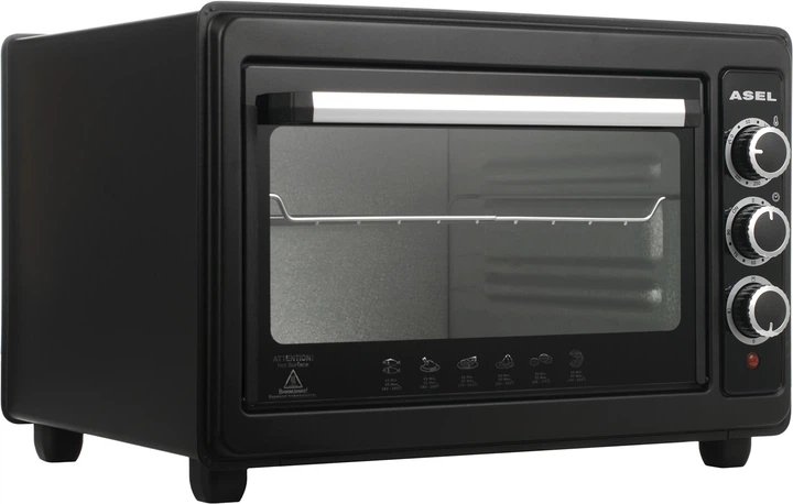 Духовка (Піч) Асель 40 л.  + таймером турбо (чорна) 40-33