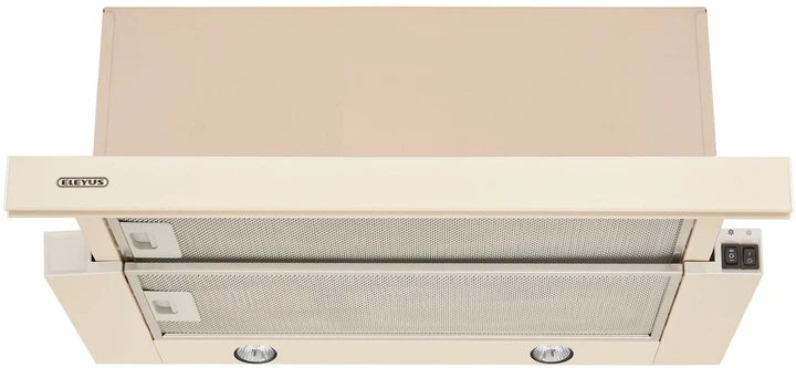 Витяжка кухонна ELEYUS BREEZE 1200 60 BG телескопічна, 1000 м³/год, 60 см, бежева (витяжка ELEYUS, телескопічна)