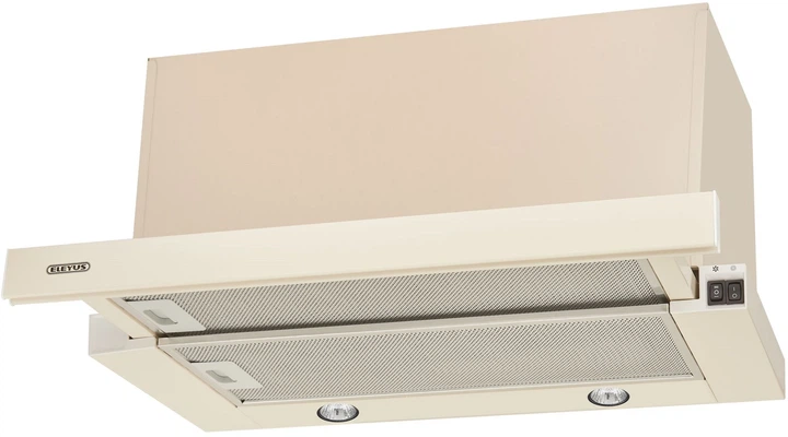 Витяжка кухонна ELEYUS Line I 50 WH 135Вт, 50 см, 380 м³/год, плоска, біла (витяжка ELEYUS, плоска)