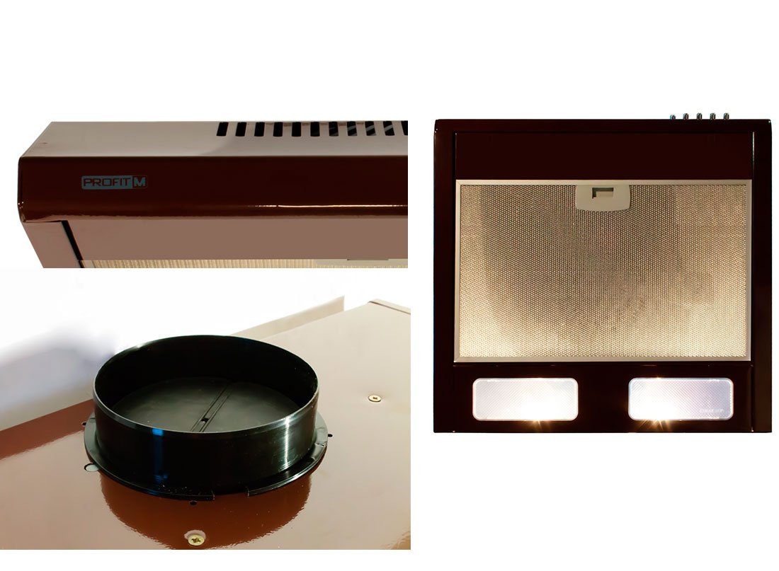 Витяжка ПВЕП-003xПЗx50x50 2 плоска гладка кор.