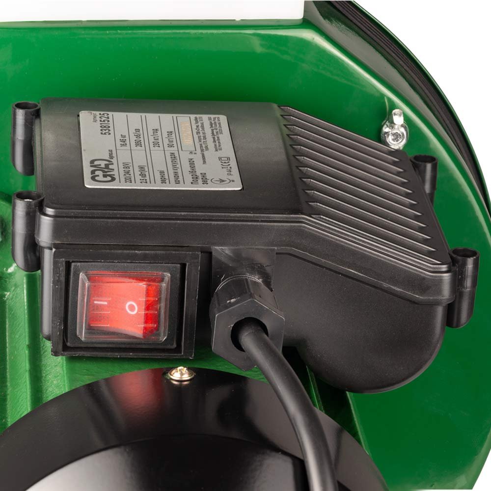 Кормоізмельчитель GRAD (зерно+початки, 2.5кВт, 230кг/год)