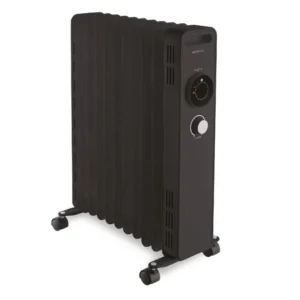 Радіатор масляний Kumtel (КУМТЕЛ) KUM-1240S Black 2500Вт 13 ребер