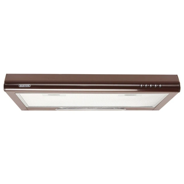 Витяжка кухонна ELEYUS Line I 50 BR 50 см, 380 м³/год, плоска, одномоторна, коричнева (витяжка ELEYUS, плоска)