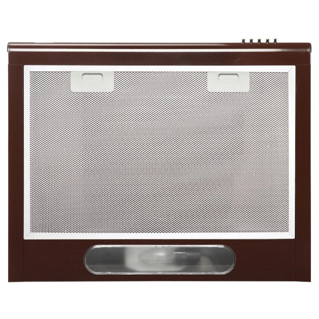 Витяжка кухонна ELEYUS Line I 50 BR 50 см, 380 м³/год, плоска, одномоторна, коричнева (витяжка ELEYUS, плоска)