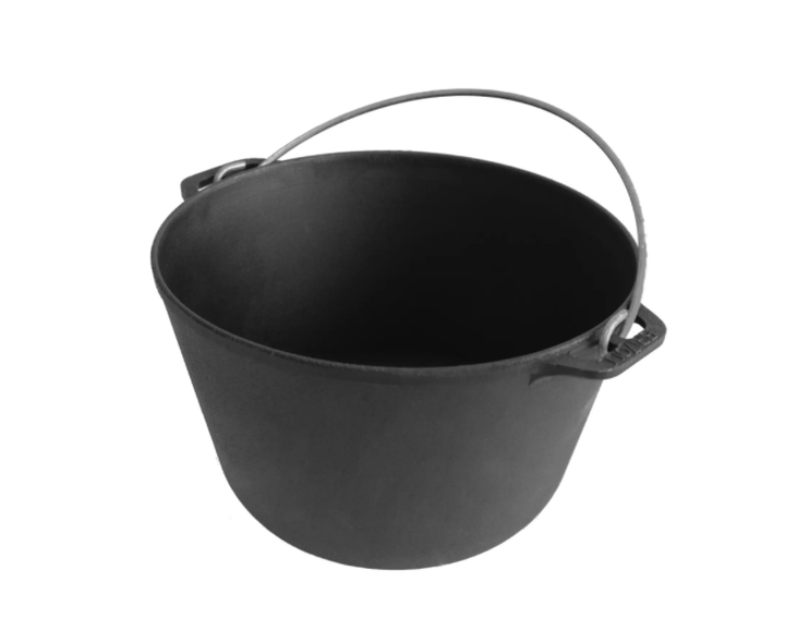 Казан туристичний чавунний з чавунною кришкоюТМ BRIZOLL 6л Туризм КТ06-1