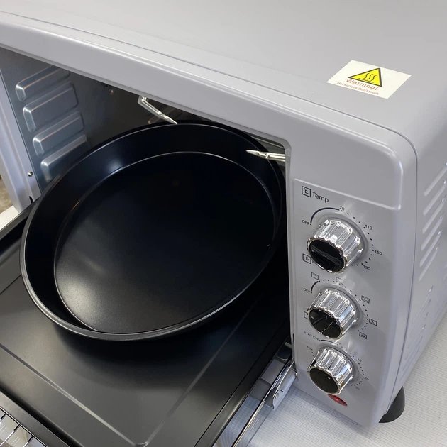 Духовка Мрія MF-49, гриль, конвеція, підсвітка 49л сіра