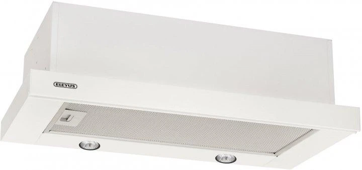 Витяжка кухонна ELEYUS BREEZE 700x60 WH телескопічна, 700 м³/год, 60 см, біла (витяжка ELEYUS, телескопічна)