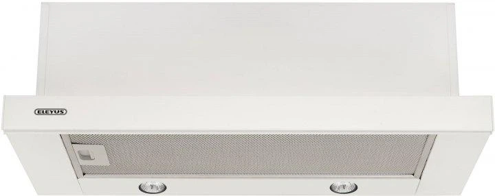 Витяжка кухонна ELEYUS BREEZE 700x60 WH телескопічна, 700 м³/год, 60 см, біла (витяжка ELEYUS, телескопічна)