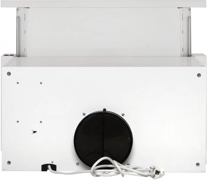 Витяжка кухонна ELEYUS BREEZE 700x60 WH телескопічна, 700 м³/год, 60 см, біла (витяжка ELEYUS, телескопічна)