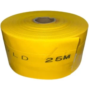 Фекальний шланг жовтий d 2" 2 атм (25 м), діаметр 50 мм, довжина 25 м