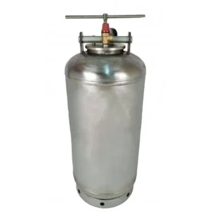 Автоклав побутовий Лан для консервації на 32 банки (нержавійка, гвинтовий, газовий/вогневий)