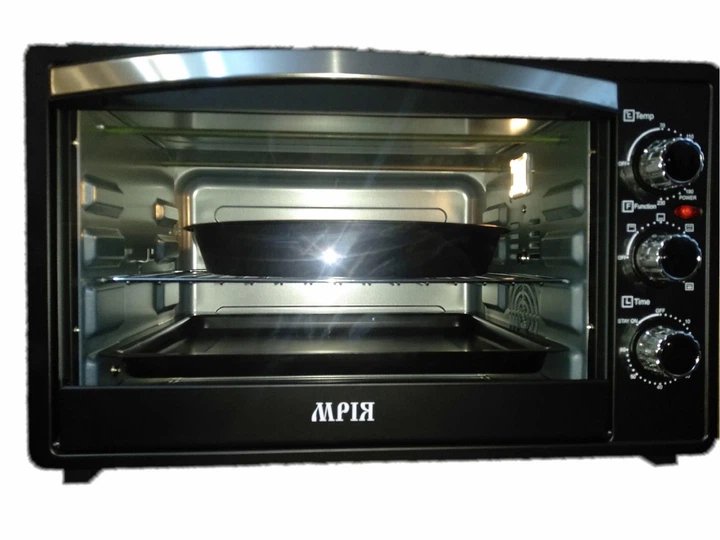 Духовка Мрія MF-49, гриль, конвеція, підсвітка 49л чорна
