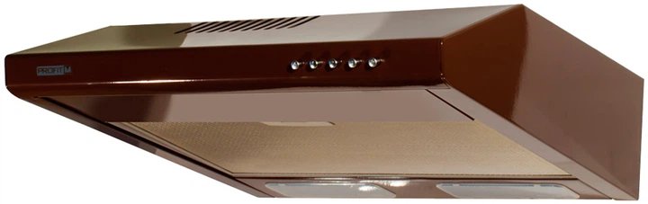 Витяжка кухонна Profit Стандарт 50 2 швидкості коричнева (витяжка Profit, стандартна)
