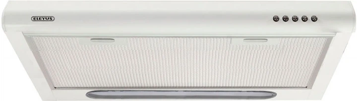 Витяжка кухонна ELEYUS Line I 60 WH 60 см, 380 м³/год, плоска, одномоторна, біла (витяжка ELEYUS, плоска)