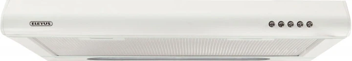 Витяжка кухонна ELEYUS Line I 60 WH 60 см, 380 м³/год, плоска, одномоторна, біла (витяжка ELEYUS, плоска)