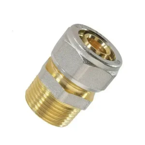 Муфта МП 20 × 1/2″ Н (компресійна, перехідна, зовнішня)