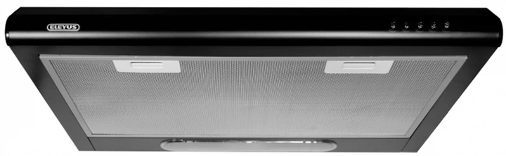 Витяжка кухонна ELEYUS Line I 60 BL 135Вт, 60 см, 380 м³/год, плоска, одномоторна, чорна (витяжка ELEYUS, плоска)