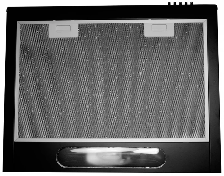 Витяжка кухонна ELEYUS Line I 60 BL 135Вт, 60 см, 380 м³/год, плоска, одномоторна, чорна (витяжка ELEYUS, плоска)