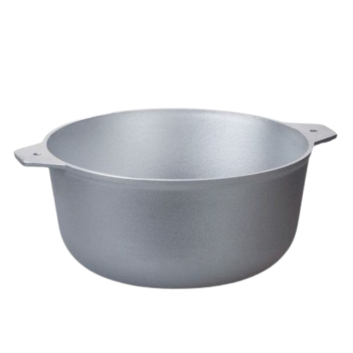 Казан алюмінієвий 10 л з кришкою D1010 Talco (туристичний казан, похідний казан)