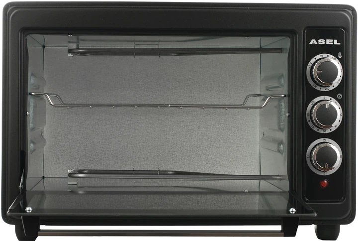 Духовка (Піч) Асель 40 л.  + таймером турбо (чорна) 40-33