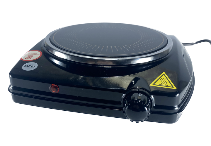 Інфрачервона ел.плитка МРІЯ  1-х комф (5852Т) (6штxуп) чорна