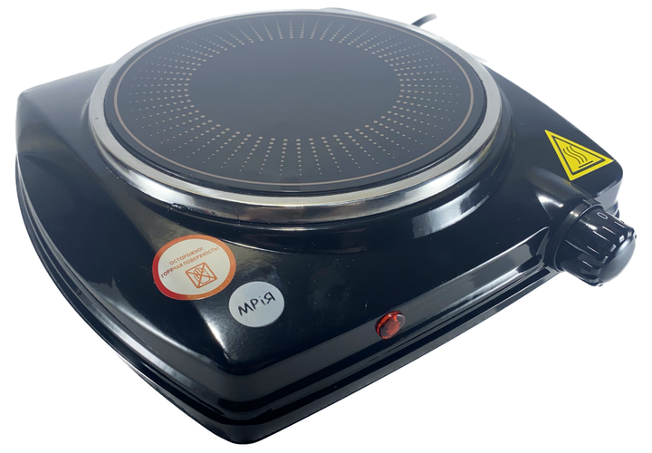 Інфрачервона ел.плитка МРІЯ  1-х комф (5852Т) (6штxуп) чорна