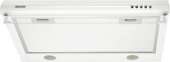 Витяжка кухонна ELEYUS BONA II LED SMD 60 WH 226Вт, 560 м³/год, плоска, 3 швидкості, біла (витяжка ELEYUS, плоска)
