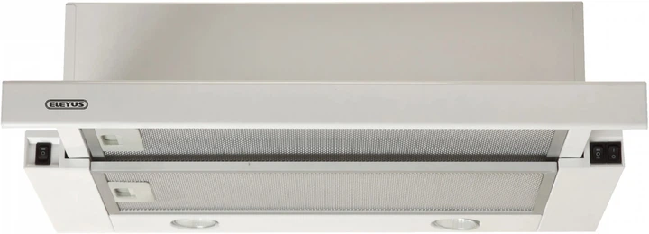 Витяжка кухонна ELEYUS Storm 700 50 WH 156Вт, 700 м³/год, телескопічна, біла (витяжка ELEYUS, телескопічна)