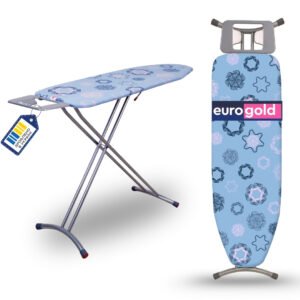 Прасувальна дошка Nova Design monoblock 56258L Gear Blue-231 (прасувальний стіл Eurogold)