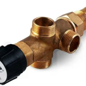 Запобіжний клапан DBV-1 2-ходовий 3/4″ для твердопаливного котла (запобіжний клапан котла)