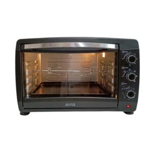 Електрична духовка Мрія чорна 49л. Потужність 1800 Вт, конвекція, гриль, підсвітка, таймер 60 хв, гарантія 24 місяці, виробник Туреччина.