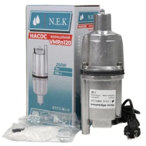 Вібраційний насос N.E.K VMPn120 з нижнім забором води для колодязів і свердловин