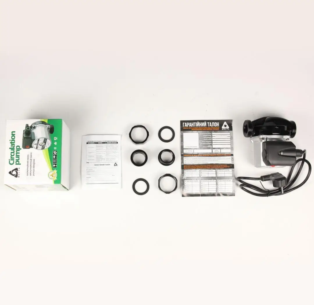 Циркуляційний насос Delta LDB 25×4-130 (з гайками і кабелем) помпа (ДЕЛЬТА)