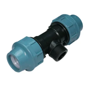 Тройник ПНД 25 х 3x4Н х 25