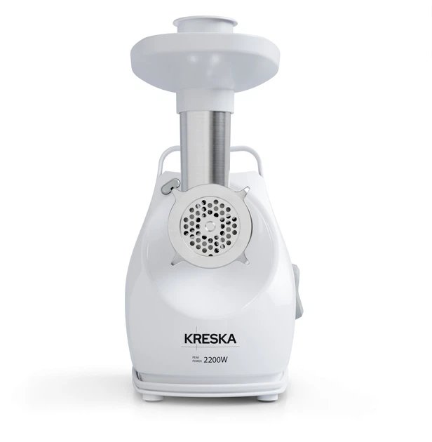 Електромясорубка KRESKA 390,51 (2200вт.,шинковки,Польща)