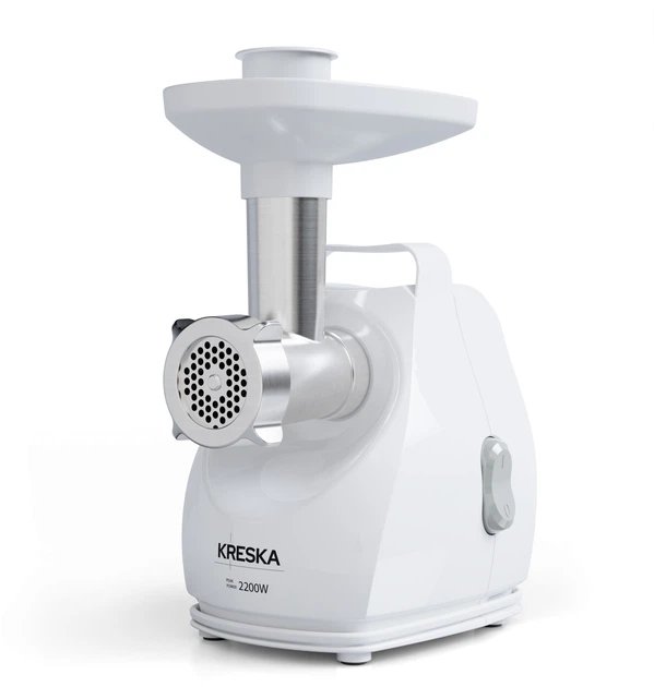 Електромясорубка KRESKA 390,51 (2200вт.,шинковки,Польща)