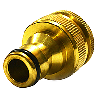 Адаптер для шлангу РВ 3x4 латунь YM5805C (10шт/уп)