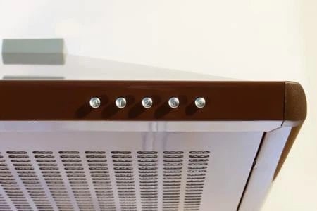 Витяжка кухонна Profit Фортуна 50 3 швидкості коричнева турбо (витяжка Profit, телескопічна)