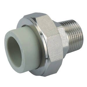 Американка ППР 20 × 1/2″ В KOER сірий