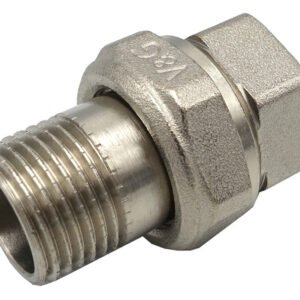 Американка-СГОН 1x2 угл. латунна Ж