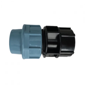 Муфта ПНД затискна d32 × 3/4″ В (внутрішня різьба)