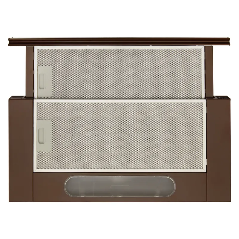 Витяжка кухонна ELEYUS BREEZE 470x60 BR телескопічна, 470 м³/год, 60 см, коричнева (витяжка ELEYUS, телескопічна)