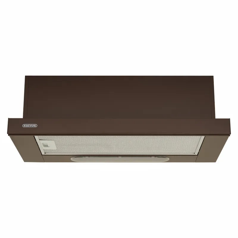 Витяжка кухонна ELEYUS BREEZE 470x60 BR телескопічна, 470 м³/год, 60 см, коричнева (витяжка ELEYUS, телескопічна)