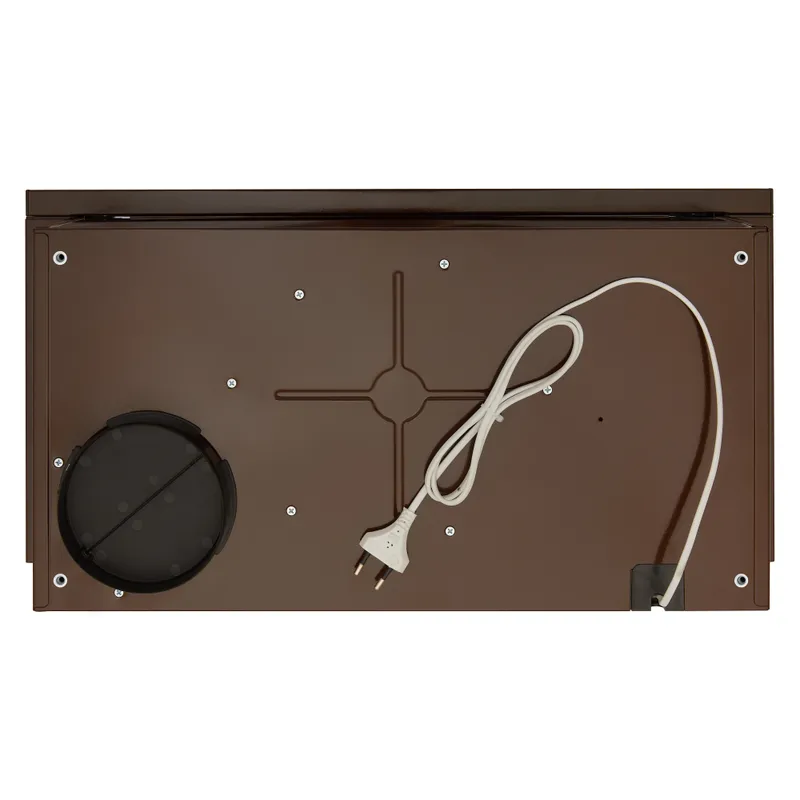 Витяжка кухонна ELEYUS BREEZE 470x60 BR телескопічна, 470 м³/год, 60 см, коричнева (витяжка ELEYUS, телескопічна)